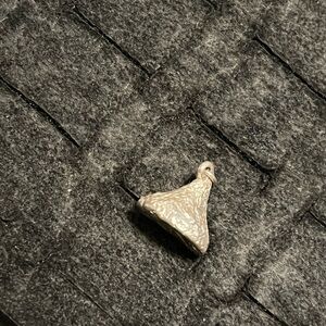 Vintage .925 Silver Hershey Kiss Pendant Charm heavy 10.9 grams